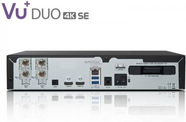 VU+ VU + DUO 4K SESATELLITE RECEIVER (KOLOR:DVB-S2X FBC TWIN TUNER) Click24-9036266 фото