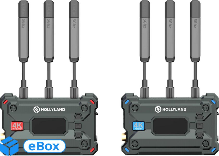 Hollyland Pyro S | Bezprzewodowy system transmisji wideo 4Kodległość 400mHDMISDI Click24-9035217 фото