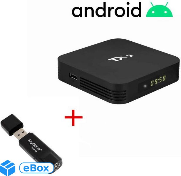 Tanix Geniatech Android Tx3T230 Tuner Tv Dvb-T/T2 (ATX3T230) Click24-9036128 фото