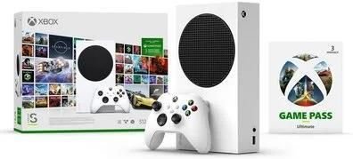 Microsoft Xbox Series S + Game Pass Ultimate 3 miesiące Click24-9030300 фото