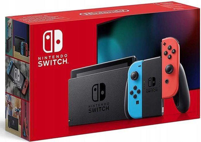 Nintendo Switch V2 + Joy-Con Niebiesko-NSH006 Click24-9030302 фото